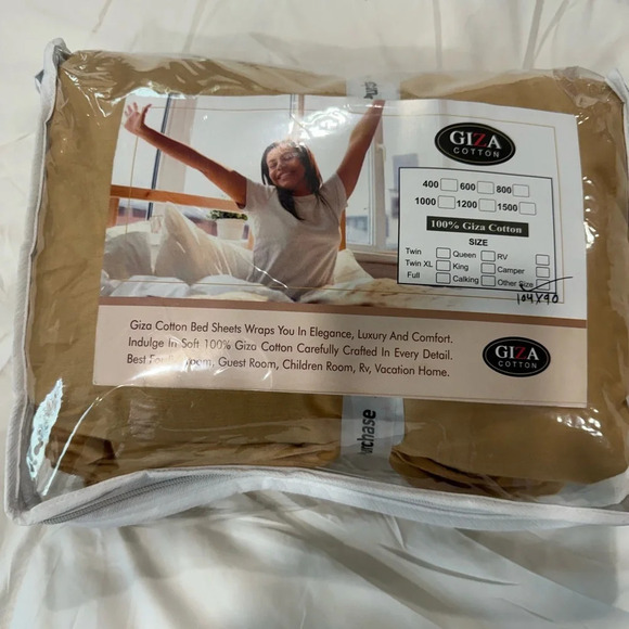 MyGiza Sheets 100% Certified Giza Egyptian Cotton Duvet cover King Size